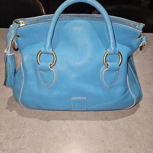 Dooney & Bourke Blue Satchel